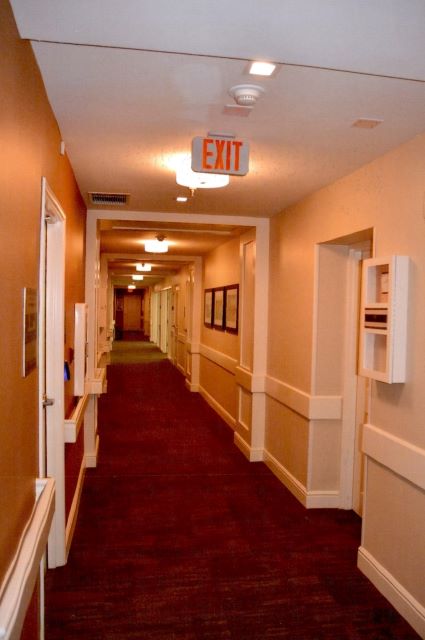 After: completed residential corridor